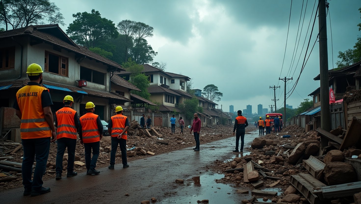 Mumbai Red Alert: Vikhroli Landslide Claims Two Lives Amidst Torrential Overnight Rains